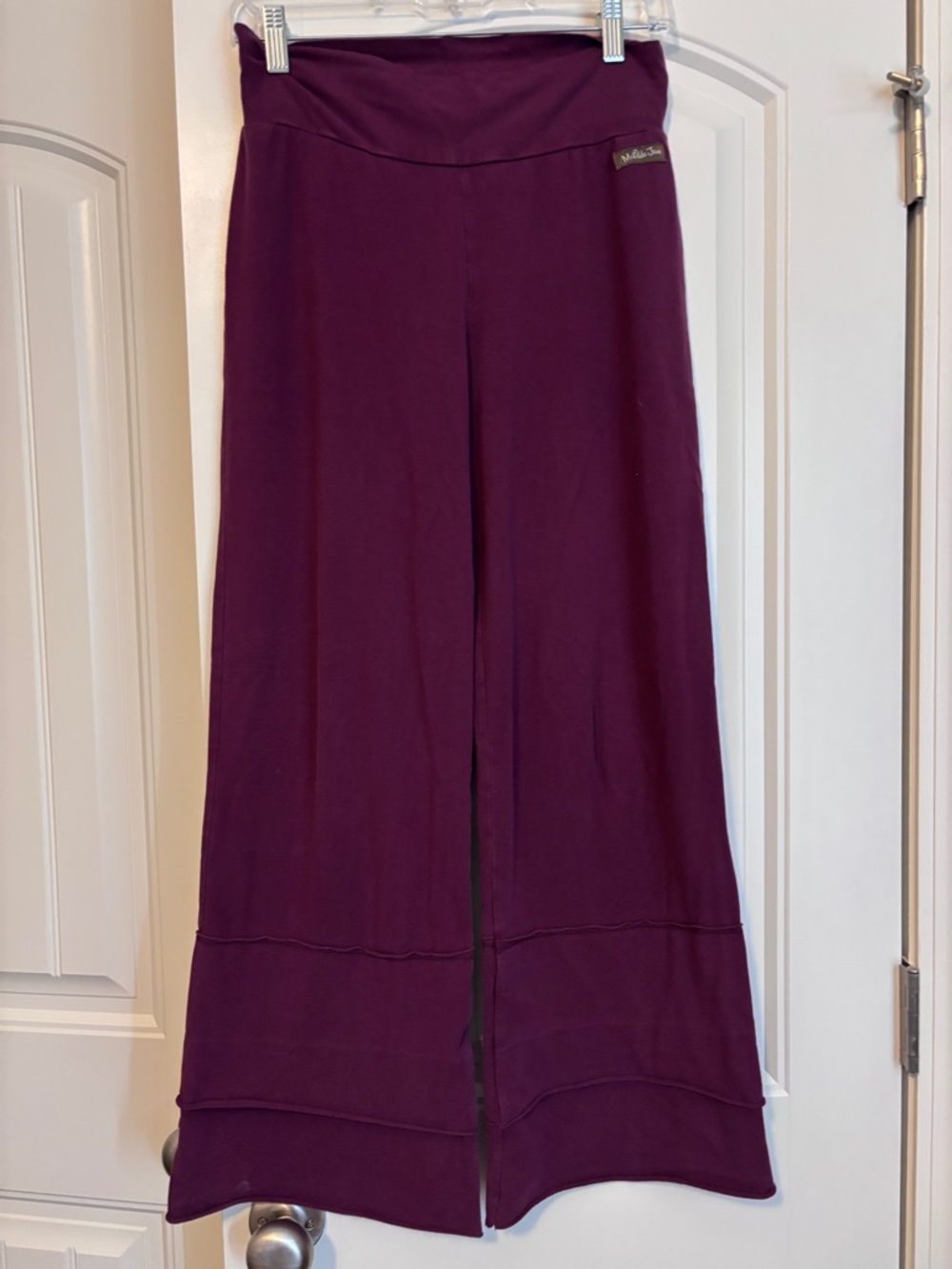 Matilda Jane wide leg pants in Plum.